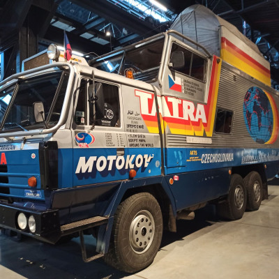 T 815 GTC 6x6 (n&aacute;stavba V&yacute;zkumn&yacute; &uacute;stav kolejov&yacute;ch vozidel Vagonka Stud&eacute;nka)