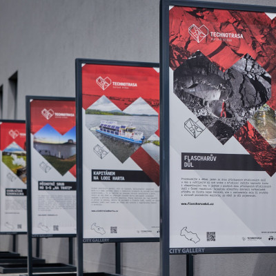 Putovn&iacute; v&yacute;stava prezentuj&iacute;c&iacute; Technotrasu u na&scaron;eh o muzea